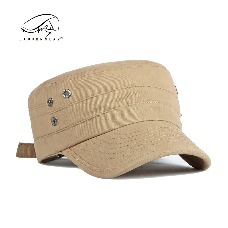 2023 New Personal Korean Style Flat-Top Cap Men's Spring and Summer Thin British Retro Casual Sun-Proof Peaked Cap for Women