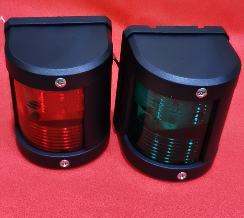 各种左红右绿船舷灯灯游艇灯航行示款游艇船灯不锈钢游艇航行灯