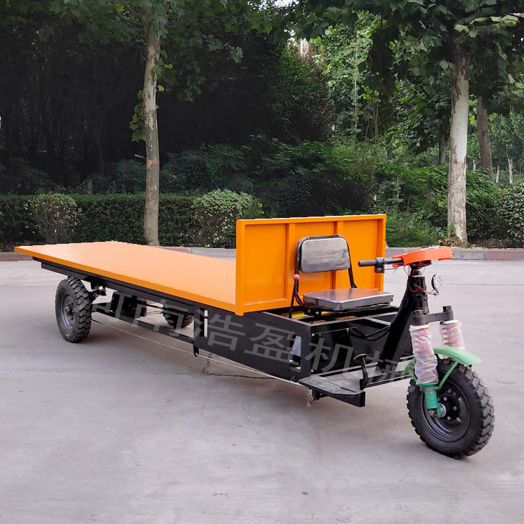现货供应电动平板三轮车 电动自卸翻斗车 厂区车间运输三轮电动车