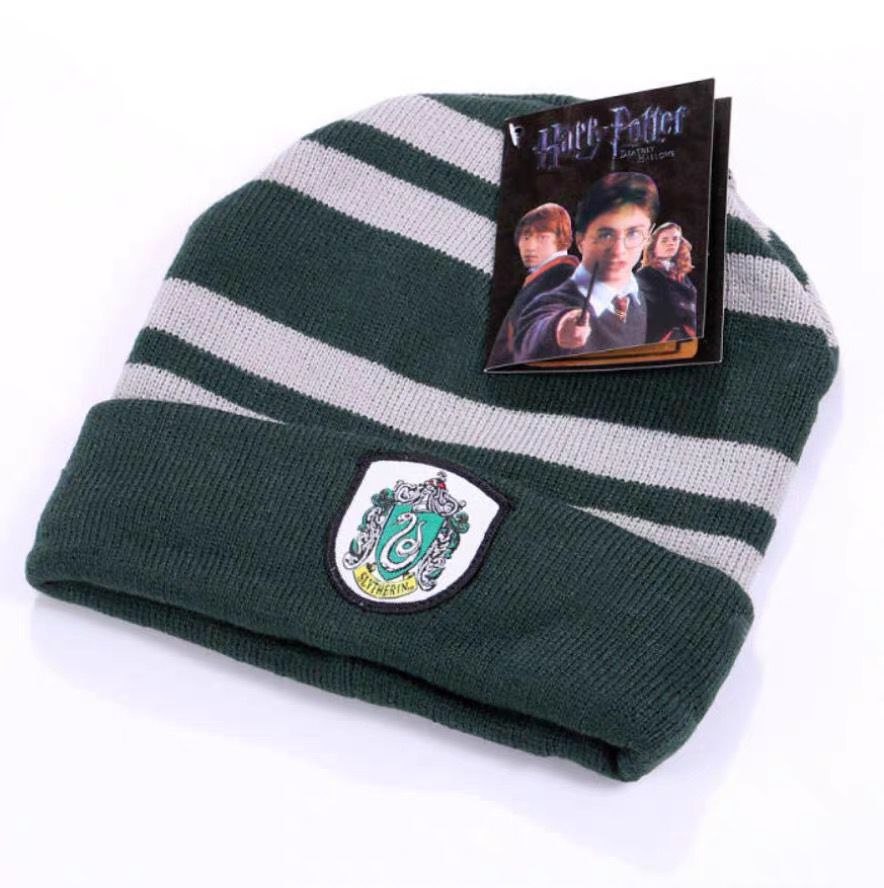 哈利波特周边帽子学院帽万圣节cosplay秋冬圣诞礼物毛线保暖百搭