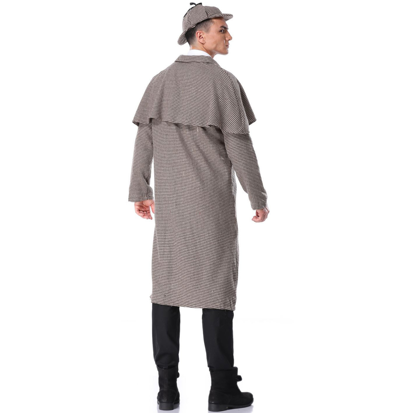 福尔摩斯成人男士 万圣节服装