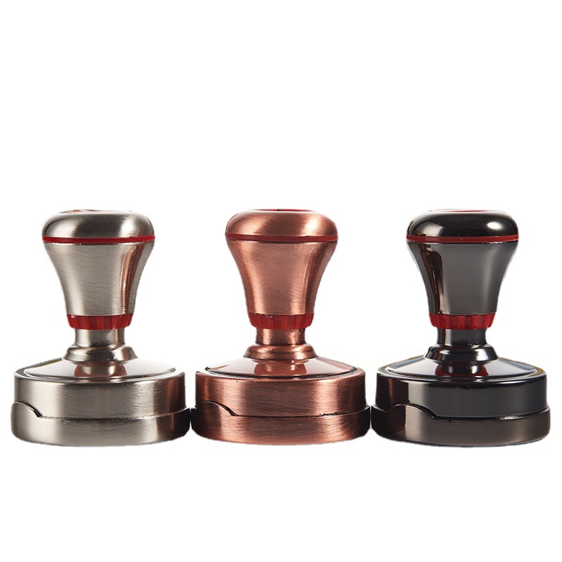 批发银色新安合金光敏印章材料圆形古铜色金属免封边铜光敏章枪黑