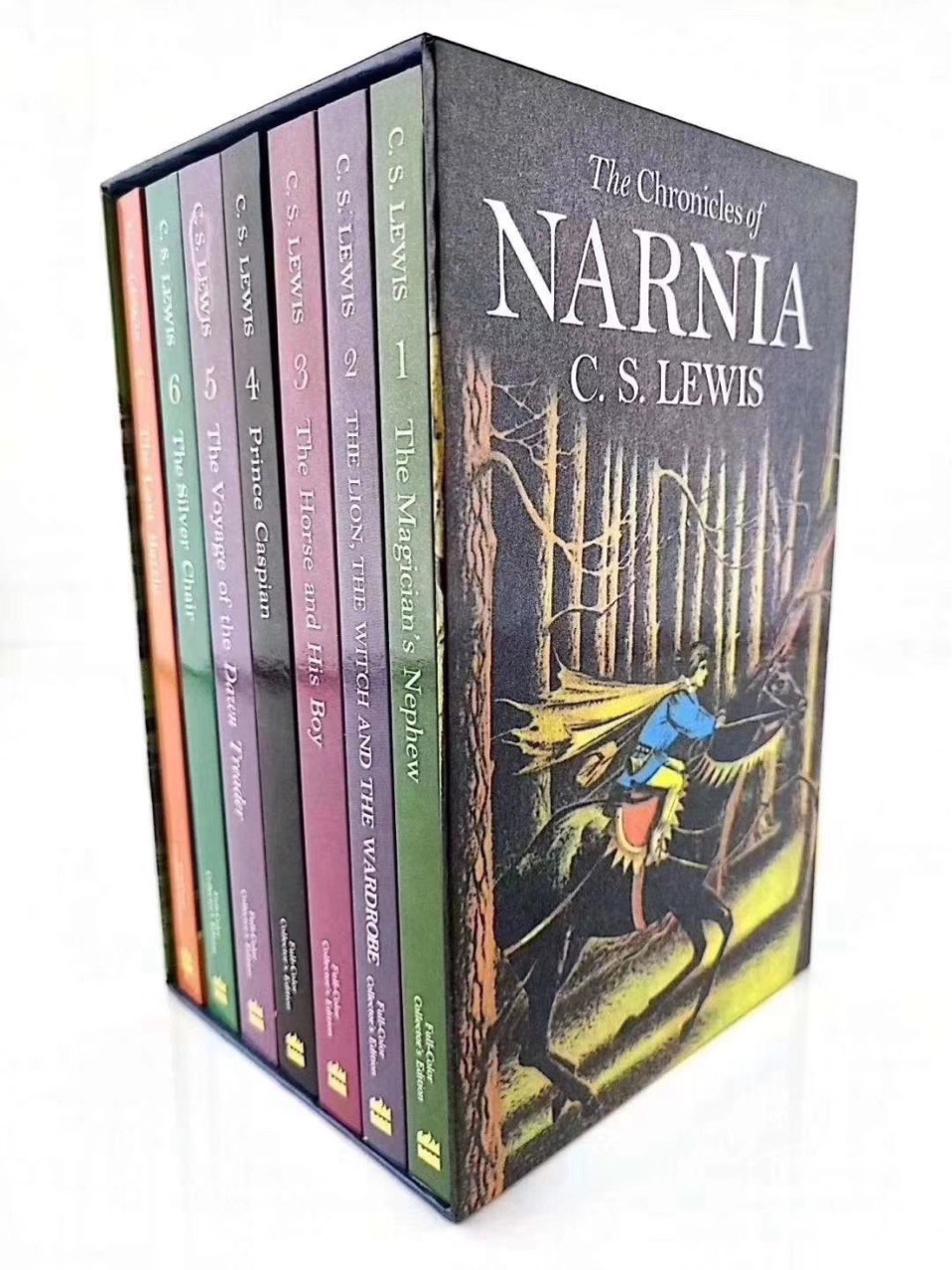 the complete chronicles of narnia 纳尼亚传奇小说 英文7册盒装