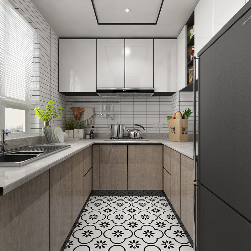 北欧小白砖 长条格子砖面包砖白色卫生间墙砖300*600厨房亮光瓷砖