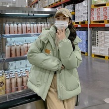 羽绒棉衣棉服女短款冬季2023新款加厚外套oversize面包服工装棉袄