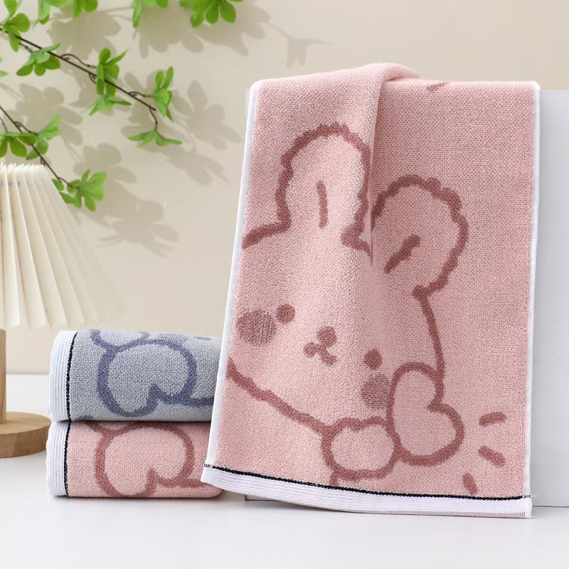 纯棉儿童小毛巾卡通童巾回礼品可爱幼儿园擦手巾小方巾方毛巾小孩