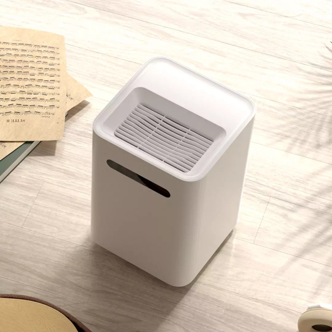 智米纯净型加湿器2家用智能屏显抑菌无雾蒸发式加湿器支持米家app