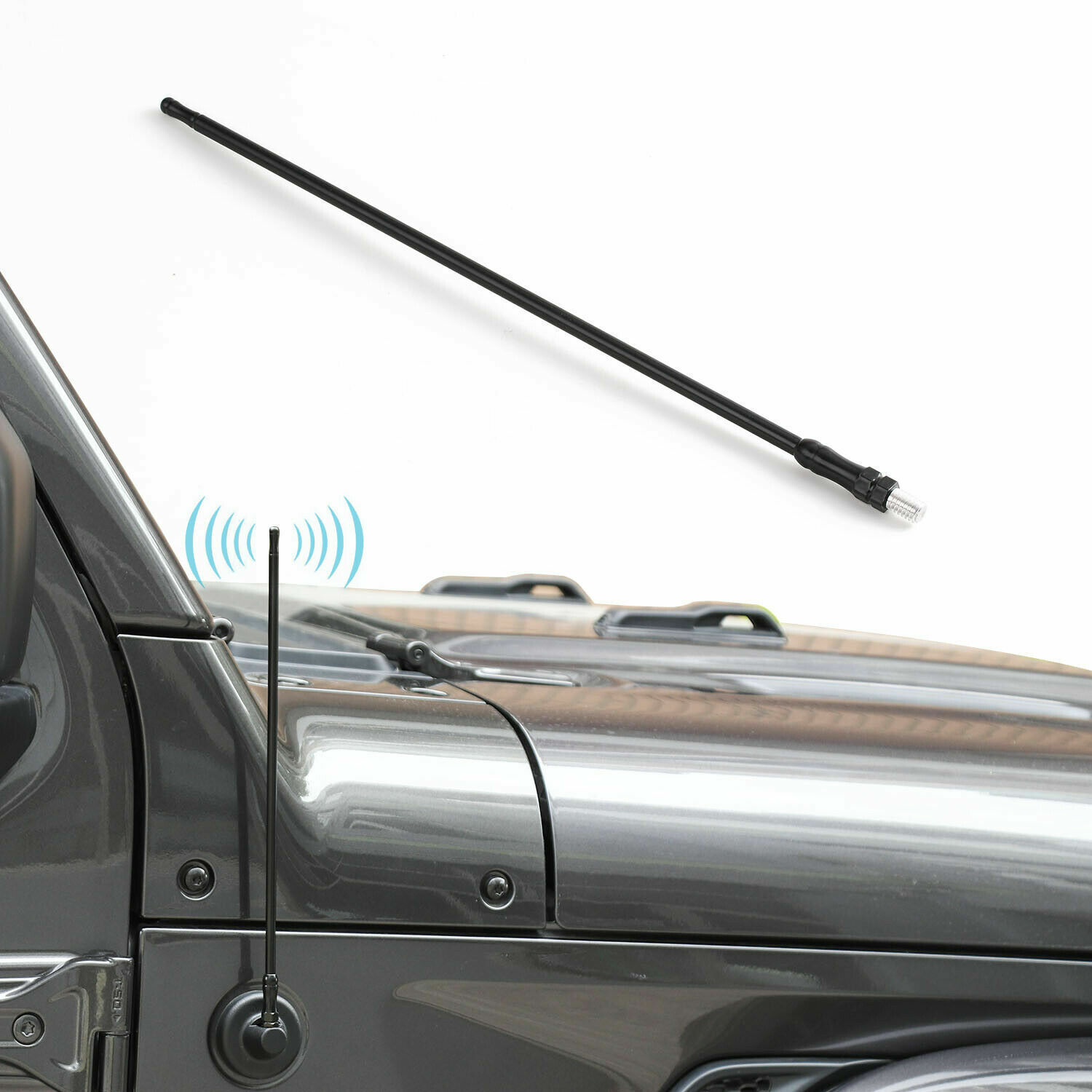 工厂直销牧马人汽车改装天线适用吉普牧马人07-18款13寸汽车天线