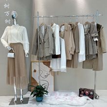 衣香丽影24春款剪标专柜女装正品毛衣外套女品牌撤柜女装一手货源