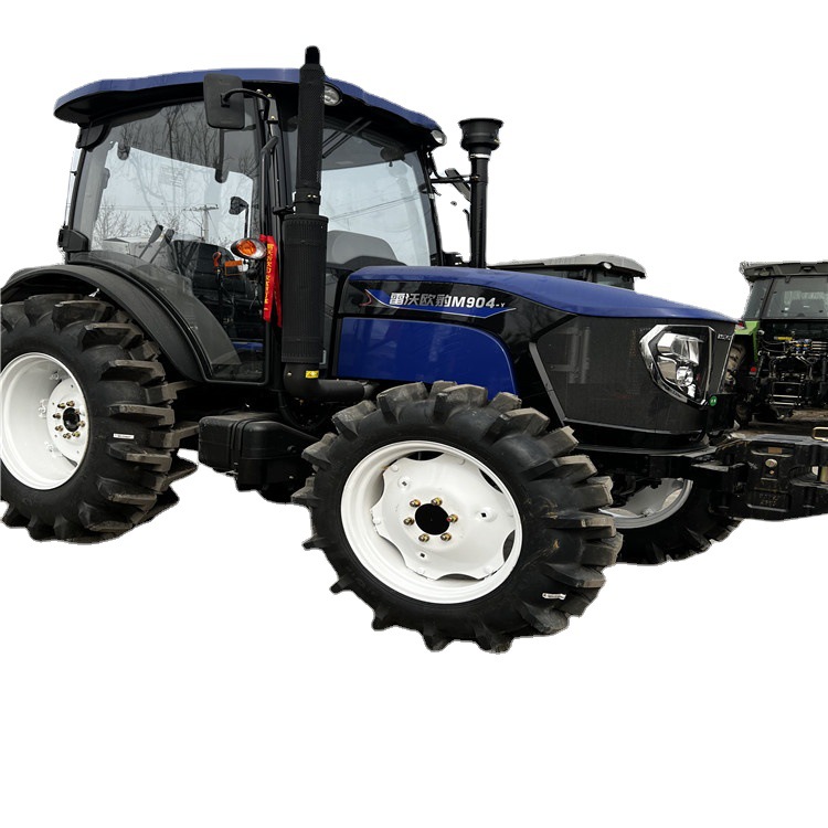 雷沃90马力四驱整地机 水旱两用打田 农用加强底盘车