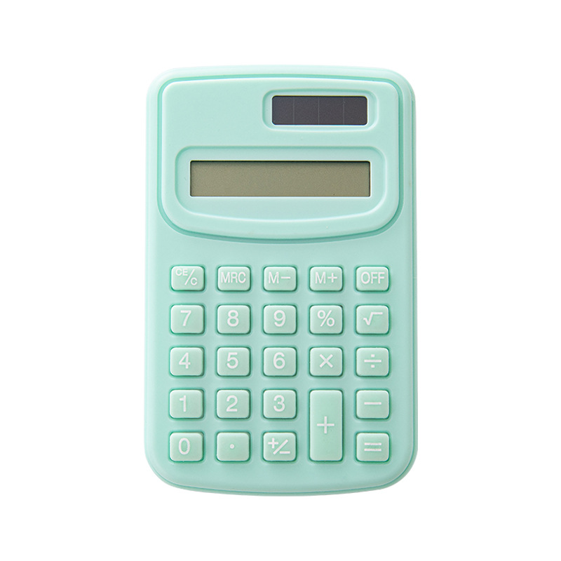 Office Calculator Student Good-looking Mini Calculator Wholesale Small Portable Solar Computer