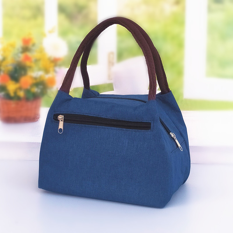 防水女款包包 妈妈婆婆中年人买菜手提牛津布布包 妈咪暗袋小拎包