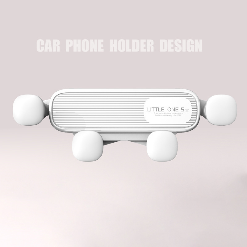 2022 New Car Phone Holder Car Vent Gravity Bracket Car Phone Navigation Bracket Wholesale