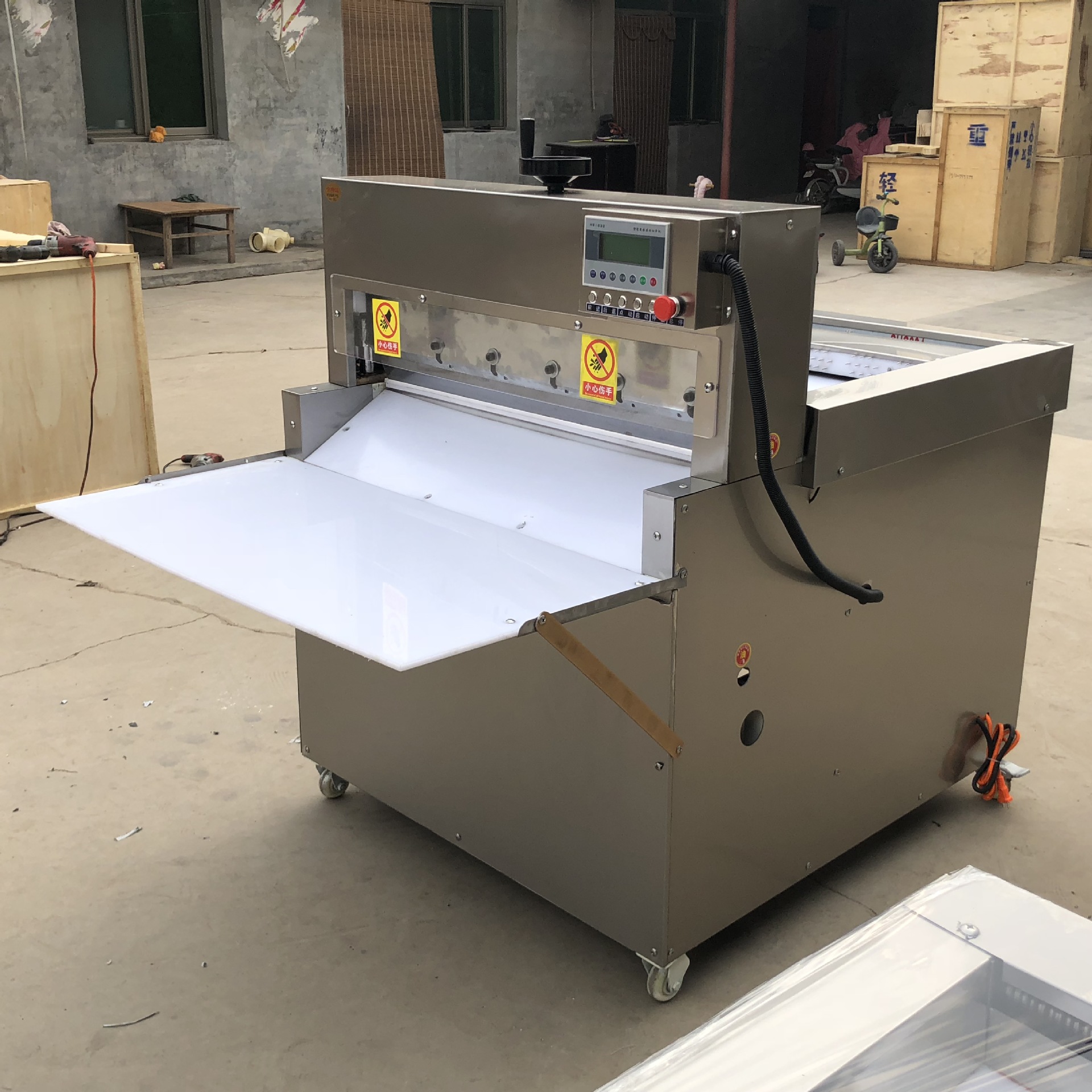 冻肉肥牛羊肉卷切片机商用全自动数控涮火锅店刨片机刨肉机切肉机