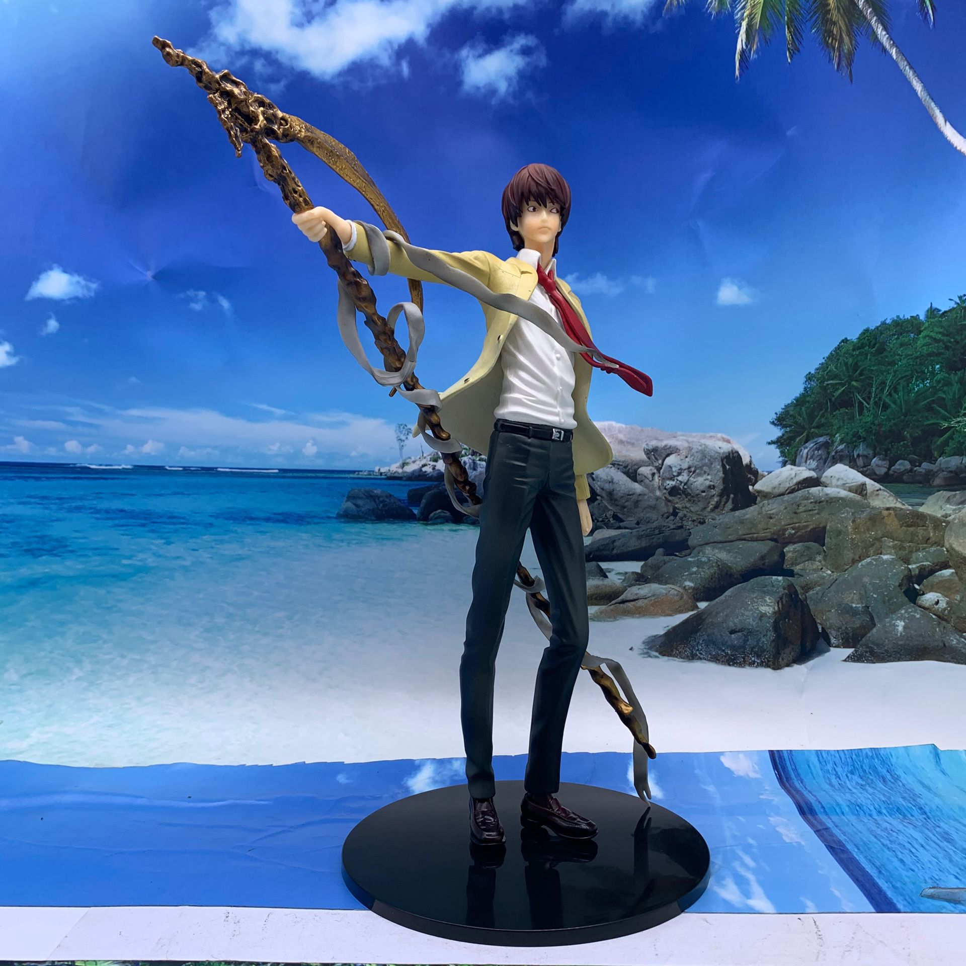 动漫批发 死亡笔记 death note 夜神月 卡密 站姿 模型 盒装手办