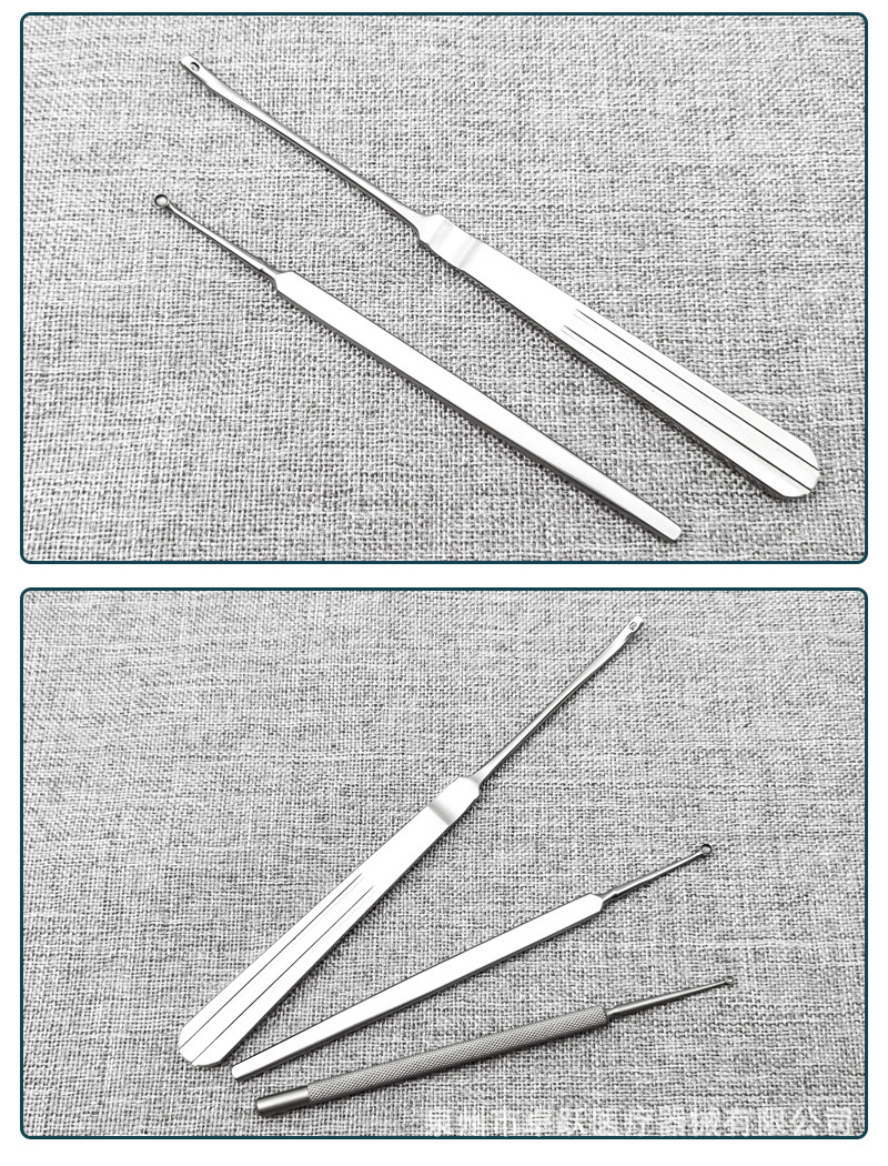 眼科手术器械工具软疣刮匙眼科刮匙医用刮勺皮肤科显微刮匙睑板腺