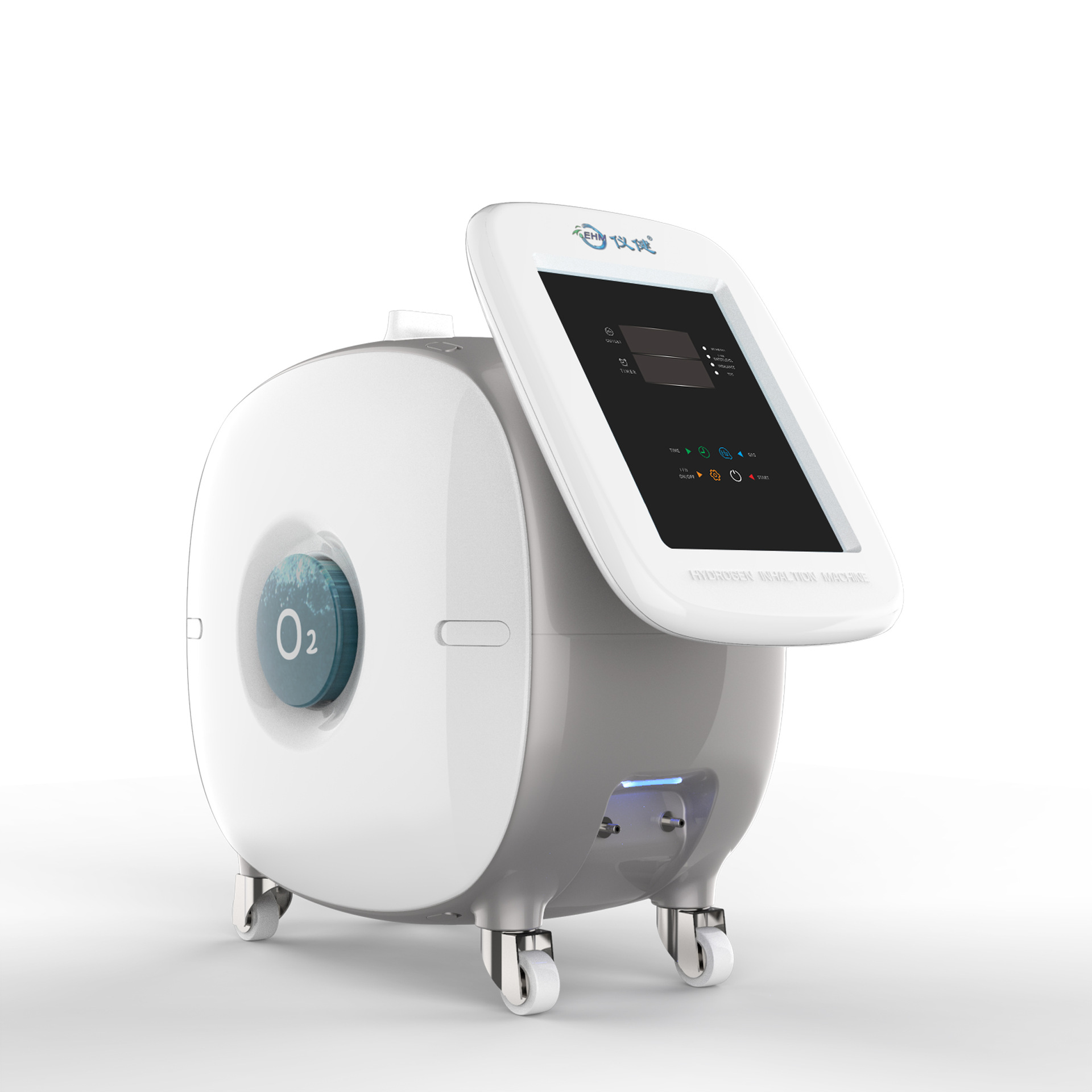 仪健电解式氢氧混合吸入机超大彩屏智能氢氧机康养健康氢气机