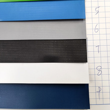 厂家直销500D涂层夹网布PVC革 彩色夹网防水布箱包盒手袋面料批发