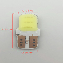 T10货车示宽灯COB小灯行车灯门边灯led汽车室内灯牌灯泡24V