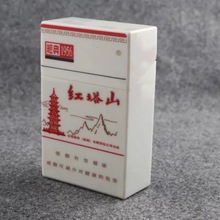 新款网红20支粗支烟盒高档自动弹盖软硬包通用抗压防潮送男友批发