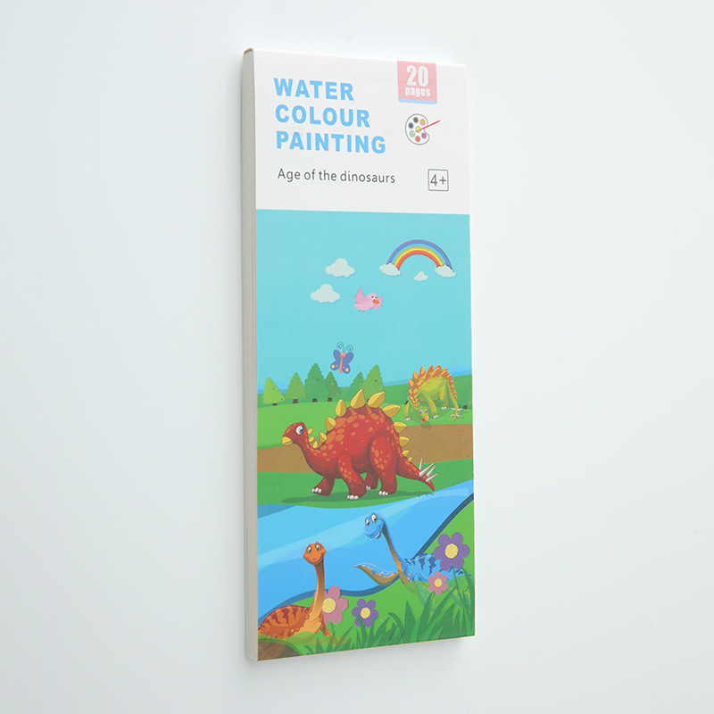 Children's Note Painting Book Kindergarten Baby Picture Book Graffiti Wet Water Picture Book Cross-Border Coloring Painting with Paint