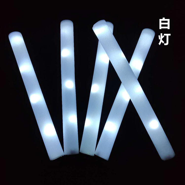 Colorful Sponge Foam Light Stick Concert Support Glow Stick Bar Performance Large LED Glow Stick Props