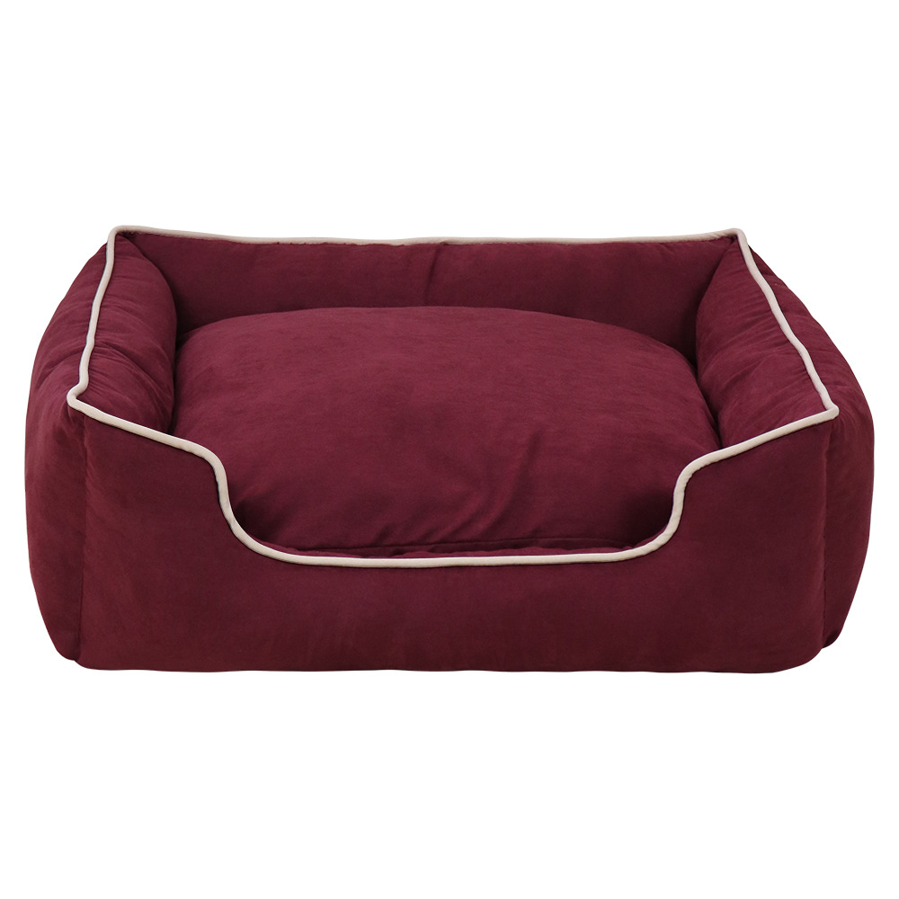 Factory Wholesale Candy Color Pet Bed Sofa Dog Bed Cat Nest Poodle Kennel Winter Warm