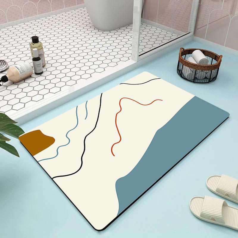 New Product Recommended Household Entrance Door Non-Slip Floor Mat Household Bathroom Quick-Drying Absorbent Floor Mat