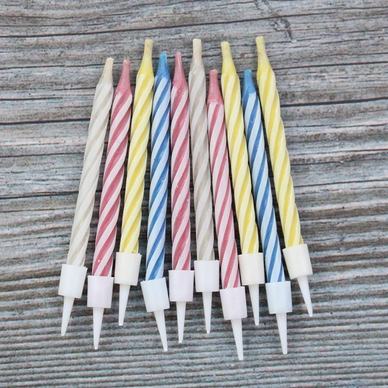 Blowing Candle Magic Creative Funny Funny Party Reburning Colorful Thread Birthday Candle