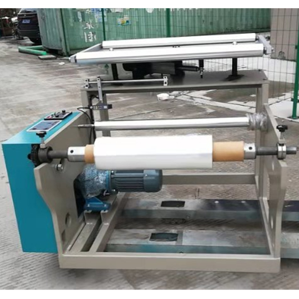 新款全自动收卷机 配置纠偏及张力控制 运行稳定 收卷整齐
