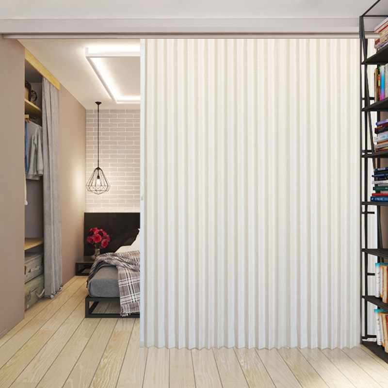 折叠门推拉门开放式厨房卫生间pvc移门室内阳台铝合金客厅隔断门