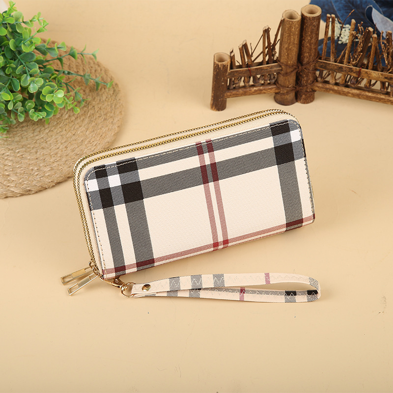 Double Pull Coin Purse 2023 Logo Foreign Trade Bag Women's Bag Wholesale Women's Wallet Casual Clutch