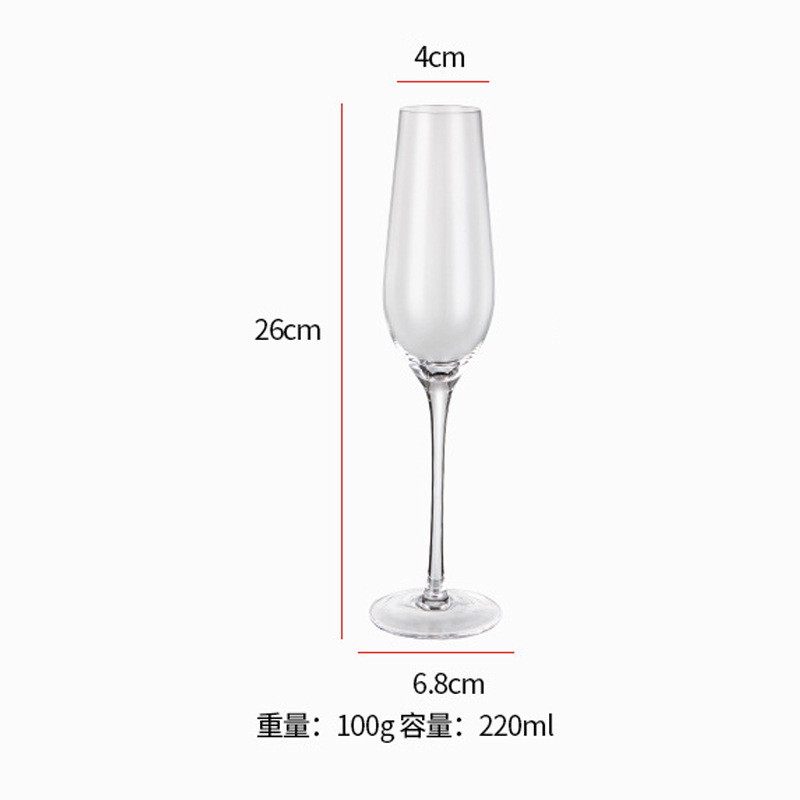 New Product Creative Crystal Goblet Wine Glass Bubble Wine Glass Flute Type Champagne Glass Goblet Goblet Champagne Glasses Champagne Glass Wholesale