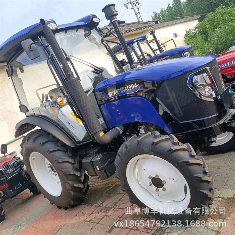 雷沃欧豹plus1504 强压四组阀东方红动力拖拉机 潍柴耕田机图片
