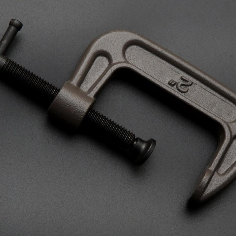 压力配件g型固定夹夹紧器小型强力夹子多功能快速夹木工工装夹具