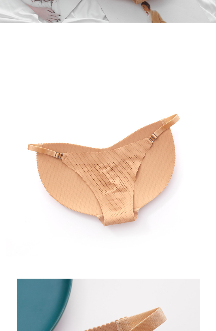 一片式丰臀内裤三角丁字裤 比基尼打底裤 蜜桃臀丁字内裤性感加厚