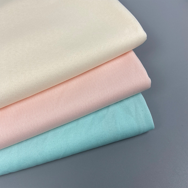32支精棉平纹布 130克纯棉单面汗布 全棉针织布 t恤面料-报价