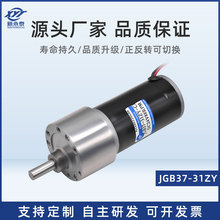 37GB31Y减速马达 大扭力 直流减速电机 31ZY管状永磁电机 12V24V