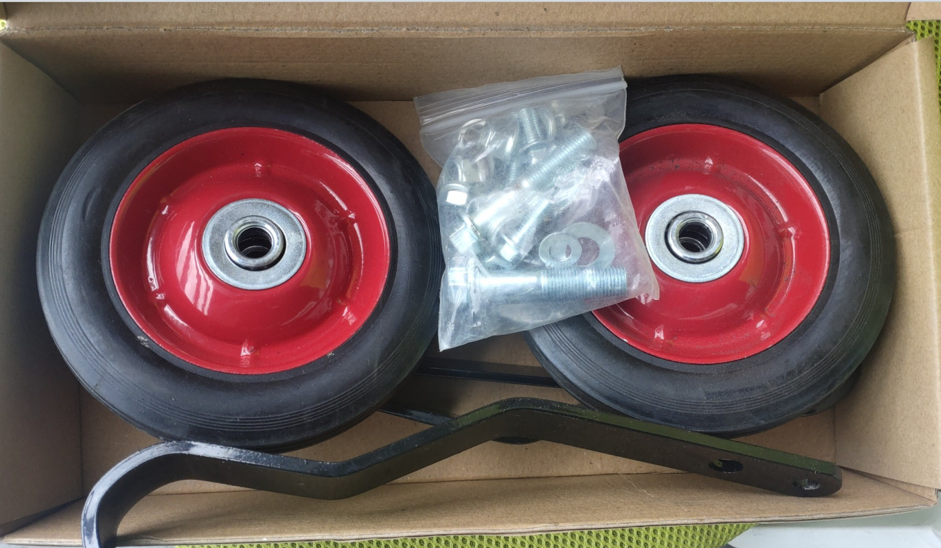 厂家供应小越野摩托车配件py50 pw50训练轮辅助轮