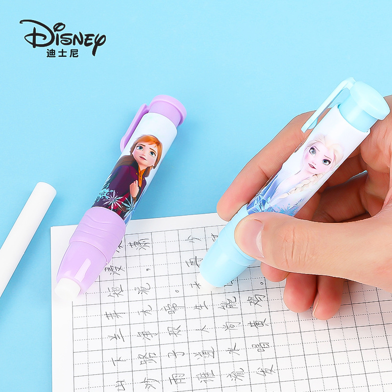 E0200 Disney Push Eraser Set Children's Push Eraser New Cute Eraser for Primary School Students