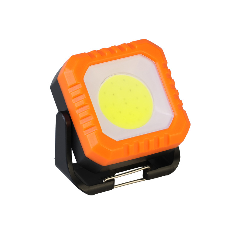 Magnetic Key Chain Mini Square Light Camping Lantern Outdoor Work Light Portable Fill Light Signal Warning Light Flashlight