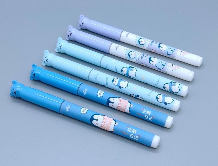 可换囊魔笔消字笔擦拭笔学生可擦蓝墨水可擦钢笔晶蓝墨囊水大容量