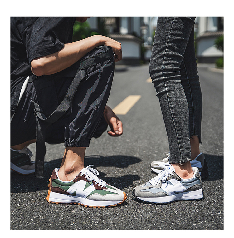 豪新百伦斯凯休闲鞋男327正品n字鞋系列情侣潮流运动鞋百搭跑步鞋