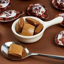 3D咖啡糖奶糖创意软糖特浓咖啡粉糖果散装200g32粒网红休闲零食