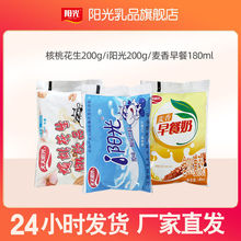 天天阳光酸酸乳核桃花生饮品含乳饮料200ml*16袋整箱早餐麦香牛奶