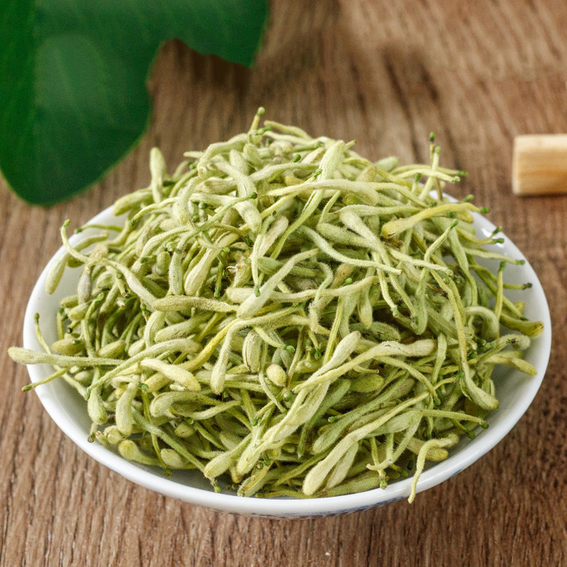 金银花干中药材500g野生特级无硫药用山银花婴儿洗澡金银花茶散装