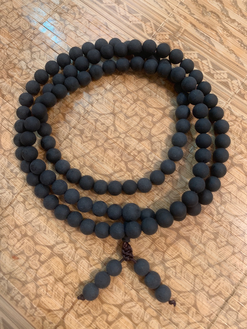 药珀佛珠108颗 爆款男女木制佛珠手链