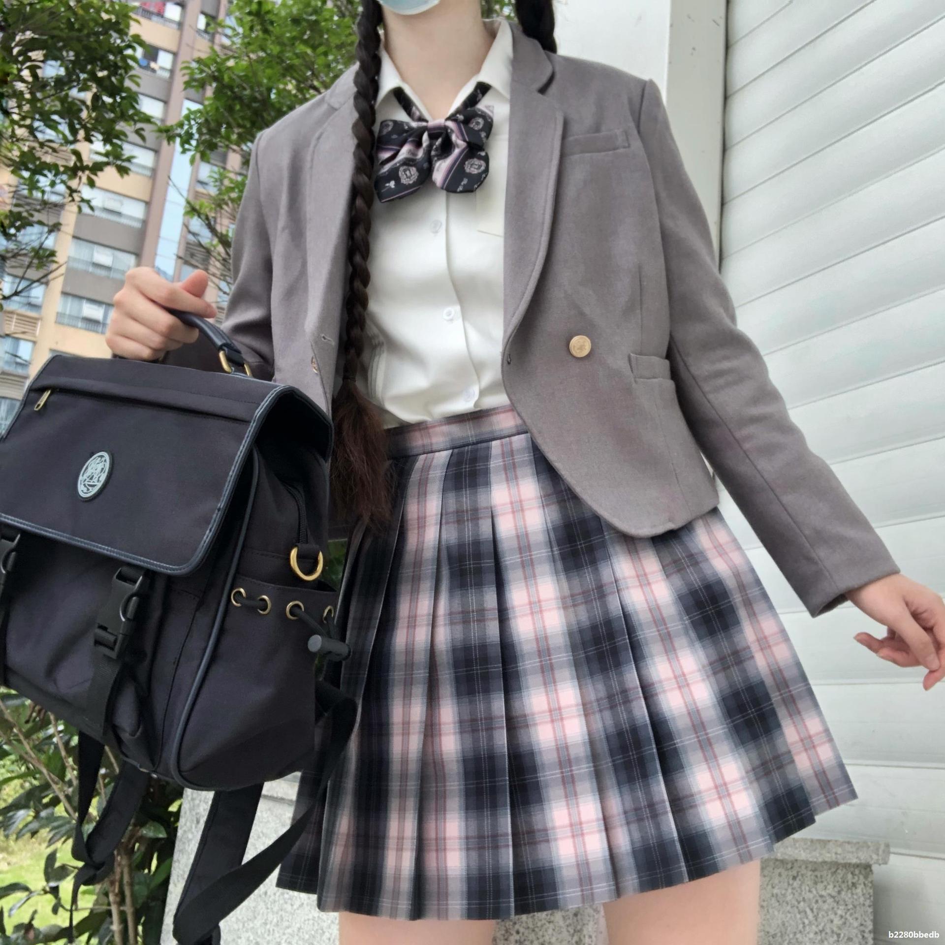 【玫瑰礼赞】循环小物领结平角小长柄jk制服裙插扣式免打领带