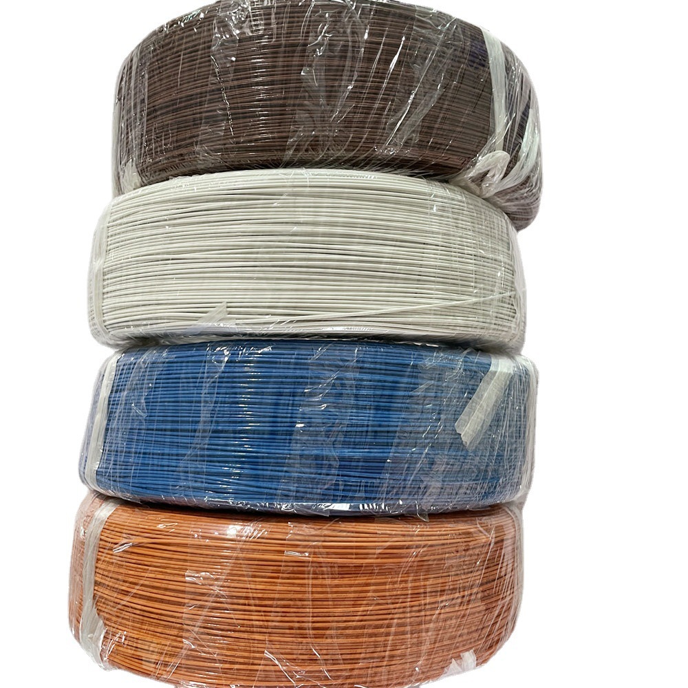 工厂产销标准10362系列高温高压铁氟龙电子线pfa氟塑料18#电导线-阿里