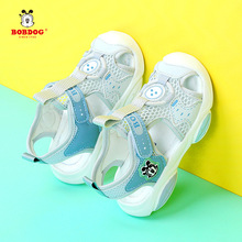 巴布豆小童专卖夏季宝宝凉鞋女童1-3岁男童软底机能凉鞋婴幼童鞋